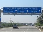 The demand comes a day after the concessionaire (Surkasha group) operating the 165-km access-controlled expressway proposed a revision in toll charges, citing provisions of the concession agreement and rising operational costs. (Sunil Ghosh/HT Photo)