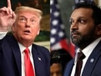 Trump’s comment came days after The Atlantic published allegations accusing Patel of 'excessive drinking and unexplained absences'.
