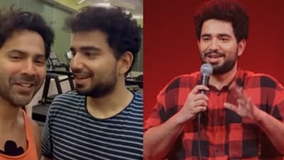 Samay Raina jokes about Varun Dhawan's new song from film Hai Jawani Toh Ishq Hona Hai. Samay Raina jokes about Varun Dhawan's new song from film Hai Jawani Toh Ishq Hona Hai.