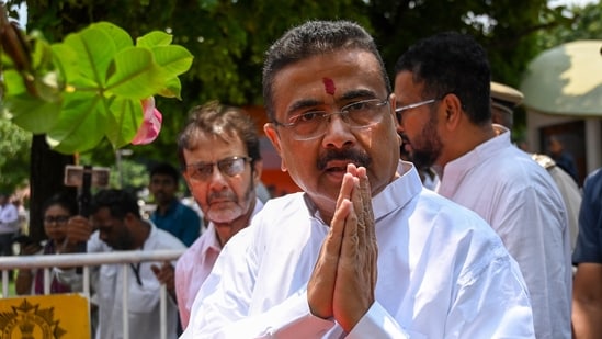 "I have taken oath as the MLA from Bhabanipur," Adhikari said on Wednesday. (Hindustan Times)