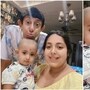 নেড়ু কৃষভির ছবি শেয়ার করে নিলেন কাঞ্চন-শ্রীময়ী। 