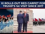 Xi Jinping rolls out the red carpet for Donald Trump at Beijing’s Great Hall of the People, with PLA honour guards and children waving Chinese and U.S. flags. Xi Jinping rolls out the red carpet for Donald Trump at Beijing’s Great Hall of the People, with PLA honour guards and children waving Chinese and U.S. flags.