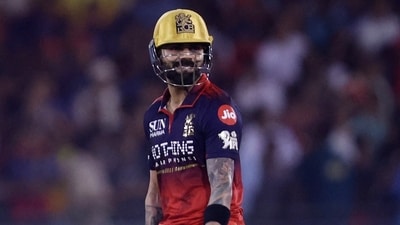 Virat Kohli doing Virat Kohli things (REUTERS)