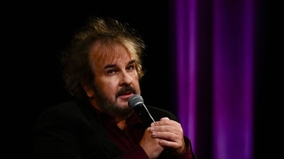 Peter Jackson attends a "Rendez-Vous With Sir Peter Jackson" at the 79th edition of the Cannes Film Festival on May 13, 2026. (Photo by Olivier CHASSIGNOLE / AFP) (AFP)