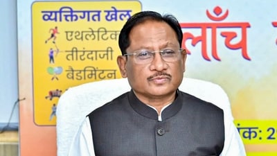Chhattisgarh Chief Minister Vishnu Deo Sai. (PTI) Chhattisgarh Chief Minister Vishnu Deo Sai. (PTI)