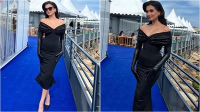 Tara Sutaria shines in vintage glam at Cannes Film Festival 2026. (Instagram/@tarasutaria) Tara Sutaria shines in vintage glam at Cannes Film Festival 2026. (Instagram/@tarasutaria)