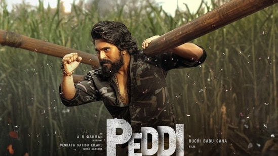 పెద్ది పోస్టర్ లో రామ్ చరణ్ (x/peddi)