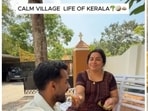 London professional Vishnu Vijayadharan gave a glimpse of Kerala's lush village life. (Instagram/ vishnu_vijayadharan_)