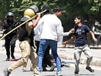 The April protests had erupted across industrial clusters in Noida Phase 2 and adjoining areas, with thousands of factory workers demanding higher wages, parity with neighbouring states, overtime compensation and better working conditions. (Sunil Ghosh/HT Archive)
