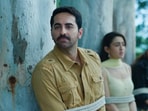 Wamiqa Gabbi, Ayushmann Khurrana, Sara Ali Khan and Rakul Preet Singh in Pati Patni Aur Woh Do.