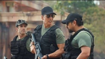 ওয়েলকাম টু দ্য জঙ্গলের টিজার। ওয়েলকাম টু দ্য জঙ্গলের টিজার।
