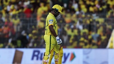 Initially, CSK posted 187/5 in 20 overs. (REUTERS)