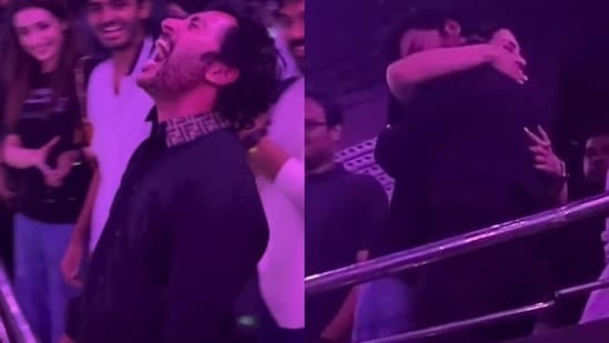 RJ Balaji: సినిమా చూసి.. గట్టి గట్టిగా అరిచి.. త్రిషను హగ్ చేసుకొని.. థియేటర్లో కరప్పు డైరెక్టర్ హంగామా.. వీడియో వైరల్