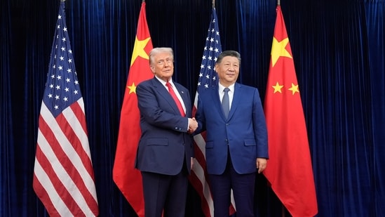 ‘Been an incredible visit’: Trump leaves Beijing with few wins, many warm words for Xi Jinping