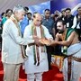 కేంద్రమంత్రి రాజ్ నాథ్ సింగ్, సీఎం చంద్రబాబు