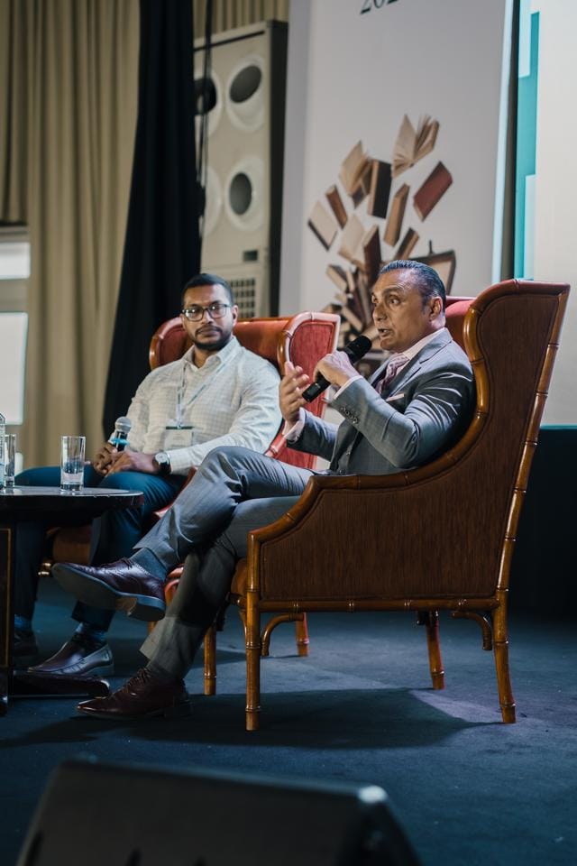 Shanaka Amarasinghe and Rahul Bose (Ceylon Literary and Arts festival) Shanaka Amarasinghe and Rahul Bose (Ceylon Literary and Arts festival)