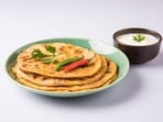 Protein Rich Dahi Paratha 