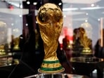 FIFA World Cup trophy on display in Monterrey
