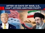 Iran Can Still Fight Another War, But US Navy Running Out Of Money, Fuel & Weapons? | Trump, Mojtaba