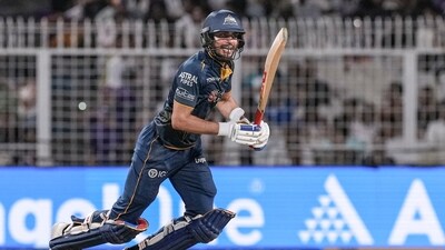Shubman Gill (85), Jos Buttler (57) and Sai Sudharsan (53*) got half-centuries for GT. (PTI) Shubman Gill (85), Jos Buttler (57) and Sai Sudharsan (53*) got half-centuries for GT. (PTI)
