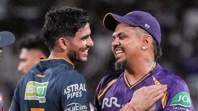 For KKR's bowling department, Sunil Narine took two wickets. (PTI) For KKR's bowling department, Sunil Narine took two wickets. (PTI)