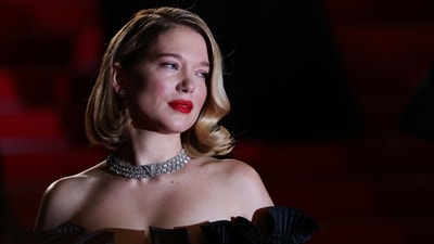 French actor Lea Seydoux arrives for the screening of the film Gentle Monster at the 79th edition of the Cannes Film Festival in Cannes.&nbsp; (AFP)