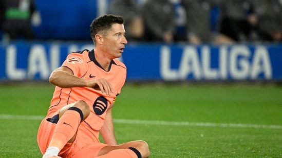 Robert Lewandowski to leave Barcelona (AFP)