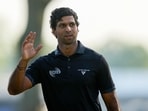 Aaron Rai, of England, waves on the 18th green after his round during the final round of the PGA Championship golf tournament at Aronimink Golf Club, Sunday, May 17, 2026, in Newtown Square, PA. (AP Photo/Matt Slocum) Aaron Rai, of England, waves on the 18th green after his round during the final round of the PGA Championship golf tournament at Aronimink Golf Club, Sunday, May 17, 2026, in Newtown Square, PA. (AP Photo/Matt Slocum)