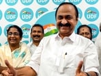 Congress leader VD Satheesan during a press conference after being announced as the next chief minister of Kerala.