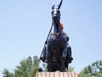 Saini said that Maharana Pratap was a great warrior that merely taking his name fills every heart with a wave of patriotism (HT Photo)