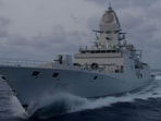 Dunagiri, the fifth stealth frigate under the  <span class='webrupee'>₹</span>45,000-crore Project 17A programme, is expected to be commissioned within a month.