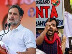 Rahul Gandhi's remarks come amid mounting backlash against the NTA and the education ministry over the NEET-UG 2026 paper leak.