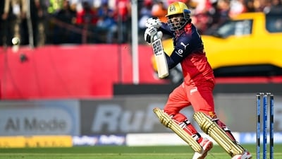 Venkatesh Iyer slammed an unbeaten knock of 73* runs off 40 balls. (ANI Picture Service)