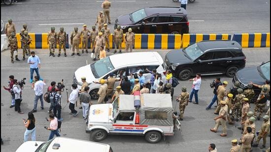 According to the first FIR, seen by HT, the platforms were being used to “spread threatening, false, and offensive posts, articles, and messages related to police action. (HT Archive)