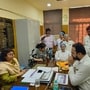 বিদ্যাসাগর স্টেট জেনারেল হাসপাতালে বিজেপি বিধায়ক ডাঃ ইন্দ্রনীল খাঁ(সৌজন্যে টুইটার)