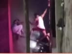 A frame from the footage of the incident which went viral six days after the mishap. (Sourced) A frame from the footage of the incident which went viral six days after the mishap. (Sourced)