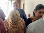 New Delhi, May 17 (ANI): Accused Manisha Gurunath Mandhare being escorted by officials at the Rouse Avenue Court premises in connection with the NEET-UG 2026 paper leak case, in New Delhi on Sunday. The court granted 14 days’ custody of the accused to the CBI. (ANI Video Grab) (ANI Video Grab)