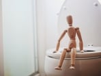 This hack puts your body is a more natural position that relaxes pelvic muscles.