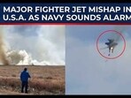 Naval fighter jets crash & burn as cash-strapped navy sounds alarm near Iran