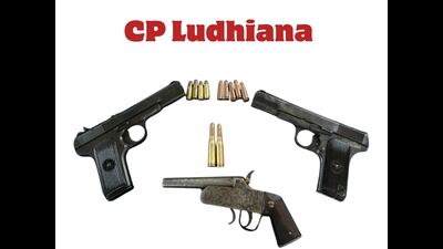 Two .30-bore Star pistols, one .315-bore pistol and 11 live cartridges were recovered from the shooters’ possession. (HT)