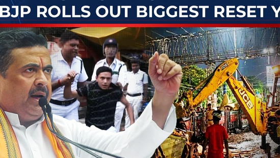 Bengal’s new era begins? In 1 week, Adhikari unleashes bulldozer, border push