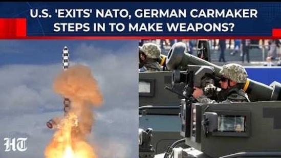 German carmaker returns to weapon making after 80 years as US 'exits' NATO?