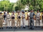 Bhopal police have launched a manhunt to find the husband, who is the prime accused in the dowry death case.