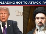 Trump names ‘scared’ Arab allies, who are ‘pleading’ for Mojtaba amid Iran's…