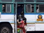 MSRTC, which operates affordable bus services across the state, is considering a fare hike if the government does not intervene and diesel prices remain high beyond May 31, officials said. (HT FILE)