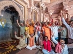 The Bhojshala Complex was declared as a temple dedicated to Goddess Vagdevi by the MP High Court. The Bhojshala Complex was declared as a temple dedicated to Goddess Vagdevi by the MP High Court.