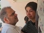Punjab minister Sanjeev Arora meeting his family members in Gurugram ahead of Prevention of Money Laundering Act (PMLA) case hearing on Monday.