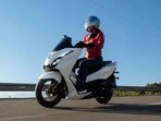 The Suzuki Burgman 150 looks more premium than the Burgman Street that is sold in India.