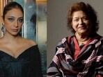 Tabu gifted gold to Saroj Khan after Rang De song shoot.