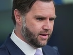 Vice President JD Vance speaks to reporters in the James Brady Press Briefing Room at the White House, May 19, 2026, in Washington.